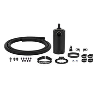 Mishimoto Universal Baffled Oil Catch Can - Black - Mammoth Racing -