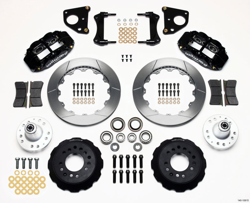 Wilwood Narrow Superlite 6R Front Hub Kit 12.88in 62-72 CDP B & E Body-Drum - Mammoth Racing -