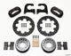 Wilwood Forged Dynalite Rear Drag Kit Drilled Rotor M-W / Lamb Ends 1/2in Studs - Mammoth Racing -