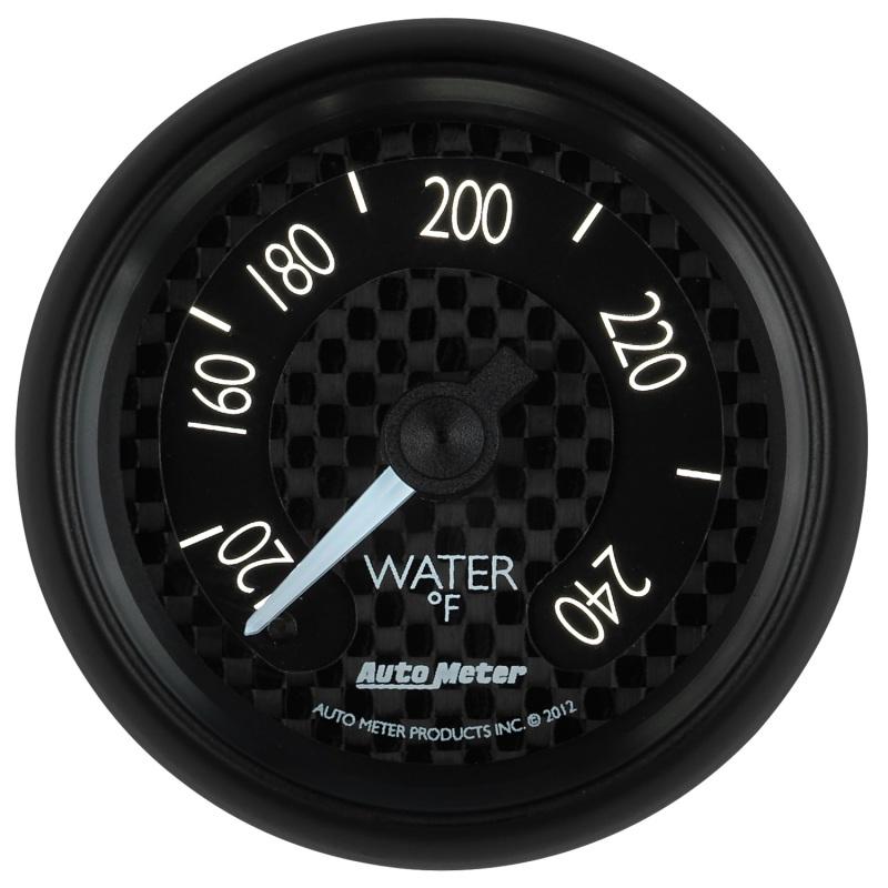 Autometer GT Series 52mm Mechanical 120-240 Deg F Water Temperature Gauge - My Store