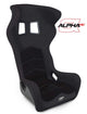 PRP Alpha Head Containment Composite Seat- Black - Mammoth Racing -