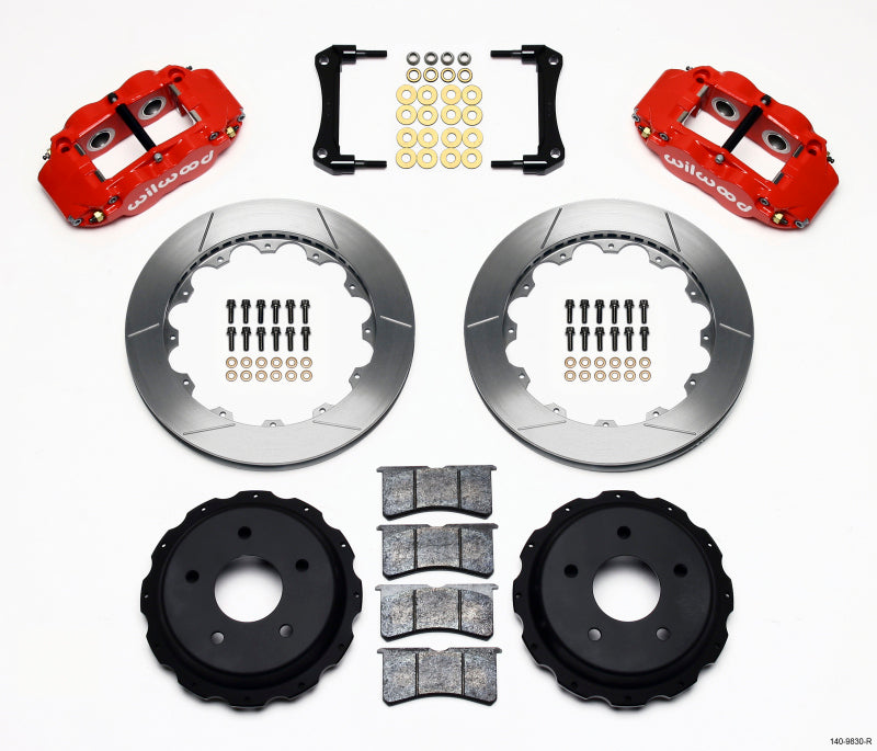 Wilwood Narrow Superlite 4R Rear Kit 12.88in Red 98-02 Camaro/Firebird - My Store