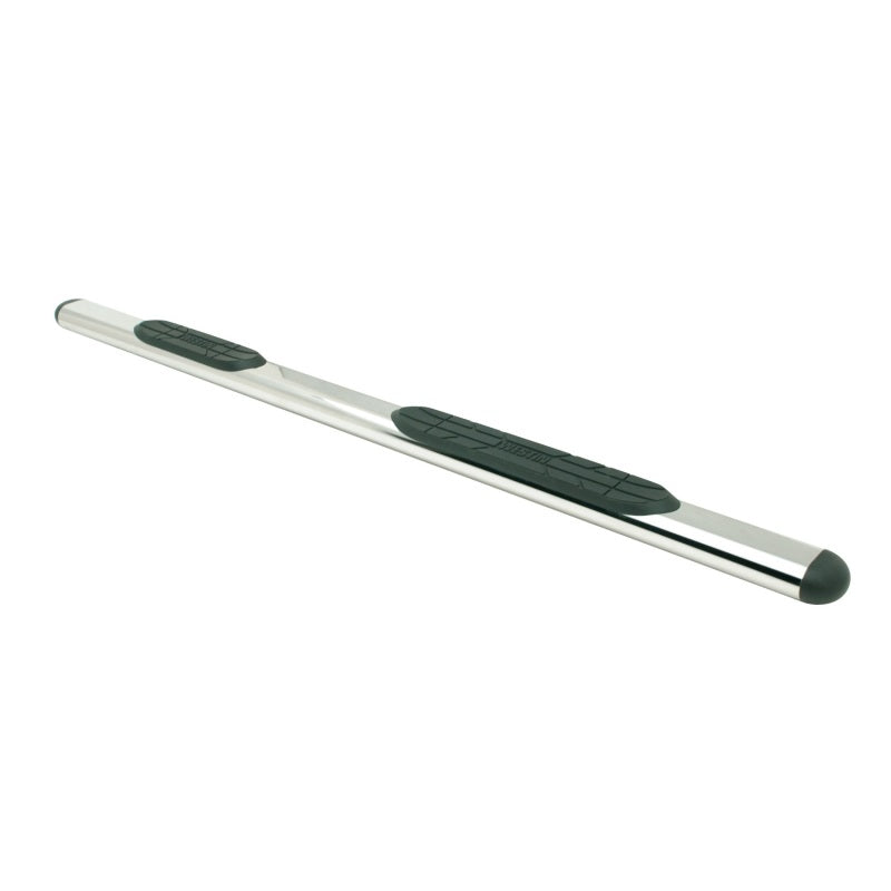 Westin Premier 4 Oval Nerf Step Bars 85 in - Stainless Steel - Mammoth Racing -