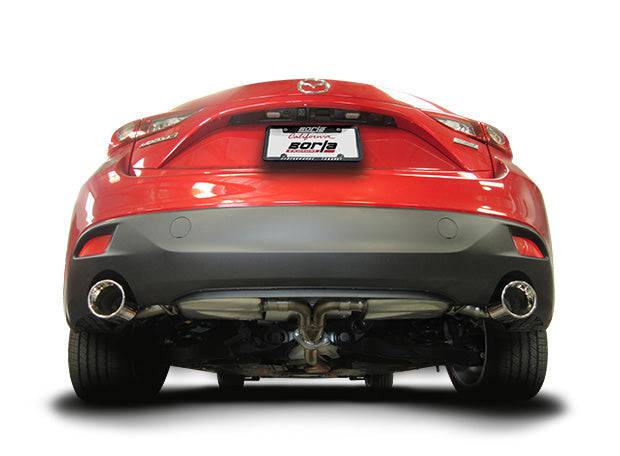 Borla Mazda3 Catback Exhaust - Mammoth Racing -