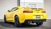 Borla 16 Chevy Camaro SS 6.2L w/ Dual NPP Atak Quad RD RL Tips Dual Exit Rear Section Exhaust - Mammoth Racing -
