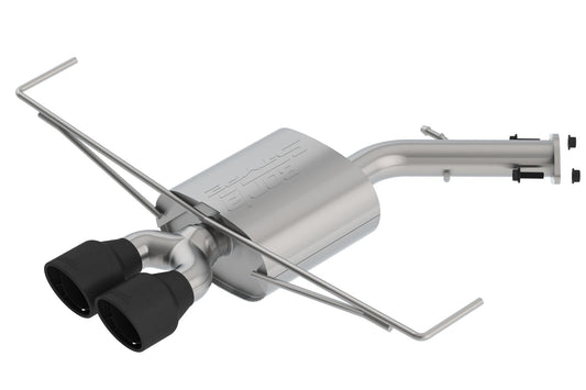 Borla 2019 Hyundai Veloster 1.6L FWD S-Type Exhaust (Rear Section Only) w/ Ceramic Black Tips - Mammoth Racing -