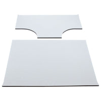 DEI 03-06 Jeep Wrangler TJ w/Speaker Pods Headliner 2-pc - White - Mammoth Racing -