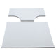 DEI 03-06 Jeep Wrangler TJ w/Speaker Pods Headliner 2-pc - White - Mammoth Racing -