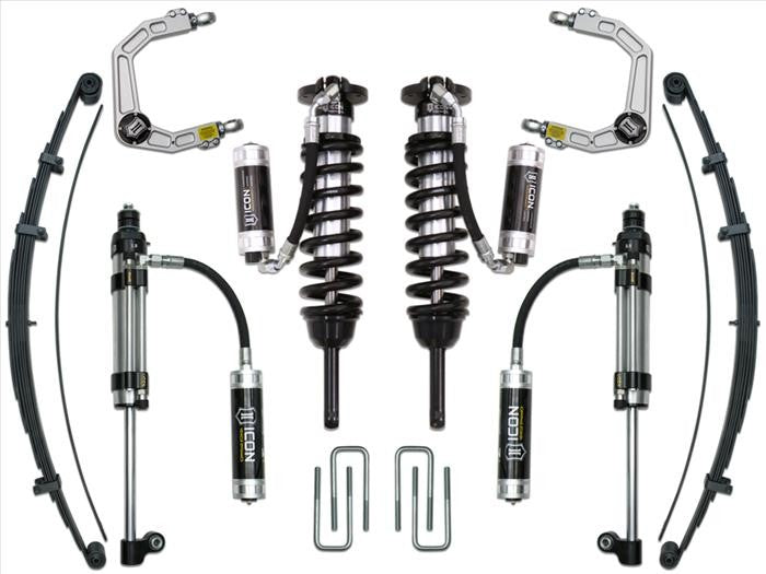 Icon 05-15 Toyota Tacoma 0-3.5in/16-17 Toyota Tacoma 0-2.75in Stg 10 Suspension System w/Billet Uca - Mammoth Racing -