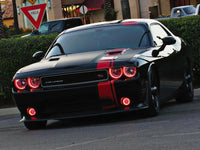 Oracle 08-14 Dodge Challenger Dynamic Surface Mount Headlight/Fog Light Halo Kit COMBO - ColorSHIFT - Mammoth Racing -