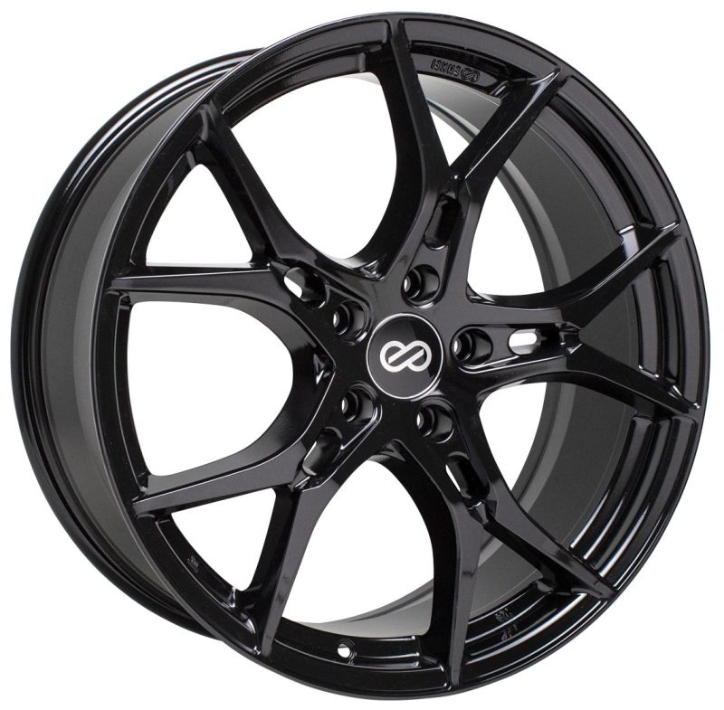 Enkei Vulcan 18X8.0 45mm Offset 5x100 Bolt 72.6mm Bore Anthracite Wheel - Mammoth Racing -