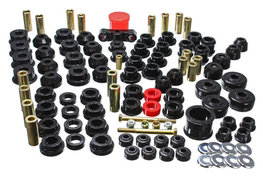Energy Suspension 88-91 Honda Civic/CRX Black Hyper-Flex Master Bushing Set - My Store
