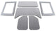 DEI 07-18 Jeep Wrangler JK 4-Door Headliner Complete Kit - Gray - Mammoth Racing -