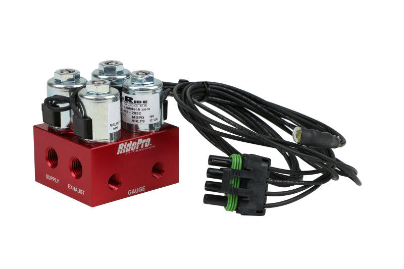 Ridetech RidePro 2-Way Air Valve Assembly Fittings not included - Mammoth Racing -