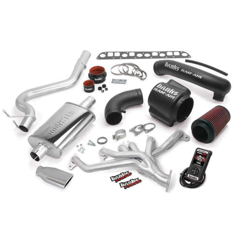 Banks Power 00-03 Jeep 4.0L Wrangler PowerPack System - Mammoth Racing -