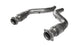 Kooks 06-10 Charger Srt8 3in In x 2 3/4in Out Green Cat SS Conn. Pipes - Mammoth Racing -