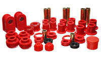 Energy Suspension 92-06 Ford E-250/E-350 Van 2WD Red Hyper-flex Master Bushing Set - My Store