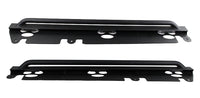 Fishbone Offroad 07-18 Jeep Wrangler JK 4 Door Rubicon Steel Rock Slider - Black Textured Powdercoat - Mammoth Racing -