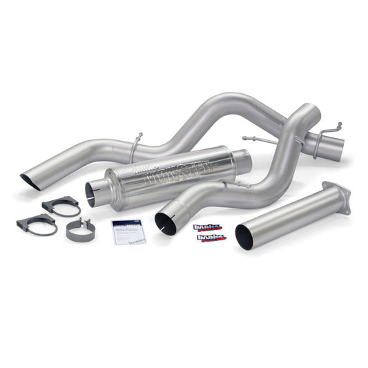 Banks Power 01-05 Chevy 6.6L SCLB Monster Sport Exhaust System - Mammoth Racing -