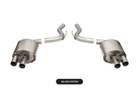 Corsa 2015-2020 Ford Mustang GT350/R 5.2L V8 Dual Rear Axle-Back- Stainless Dual Rear Exit - Mammoth Racing -