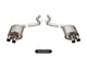 Corsa 2015-2020 Ford Mustang GT350/R 5.2L V8 Dual Rear Axle-Back- Stainless Dual Rear Exit - Mammoth Racing -
