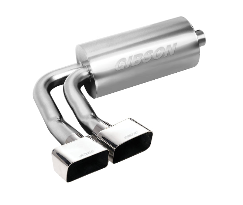 Gibson 99-05 Chevrolet Silverado 1500 Base 4.3l 2.5in Cat-Back Super Truck Exhaust - Stainless - Mammoth Racing -