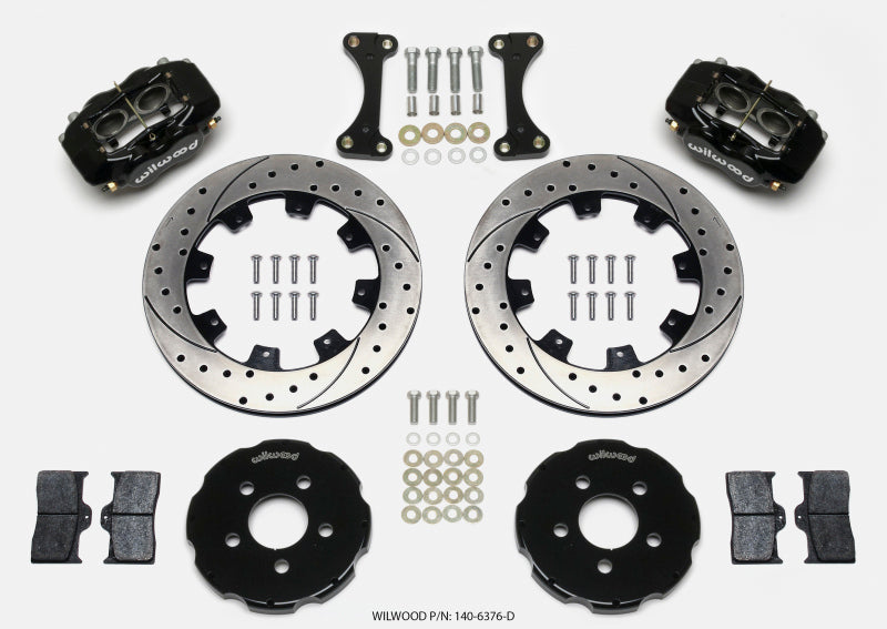 Wilwood Forged Dynalite Front Hat Kit 12.19in Drilled 00-04 PT Cruiser/03-04 Srt/4 - My Store