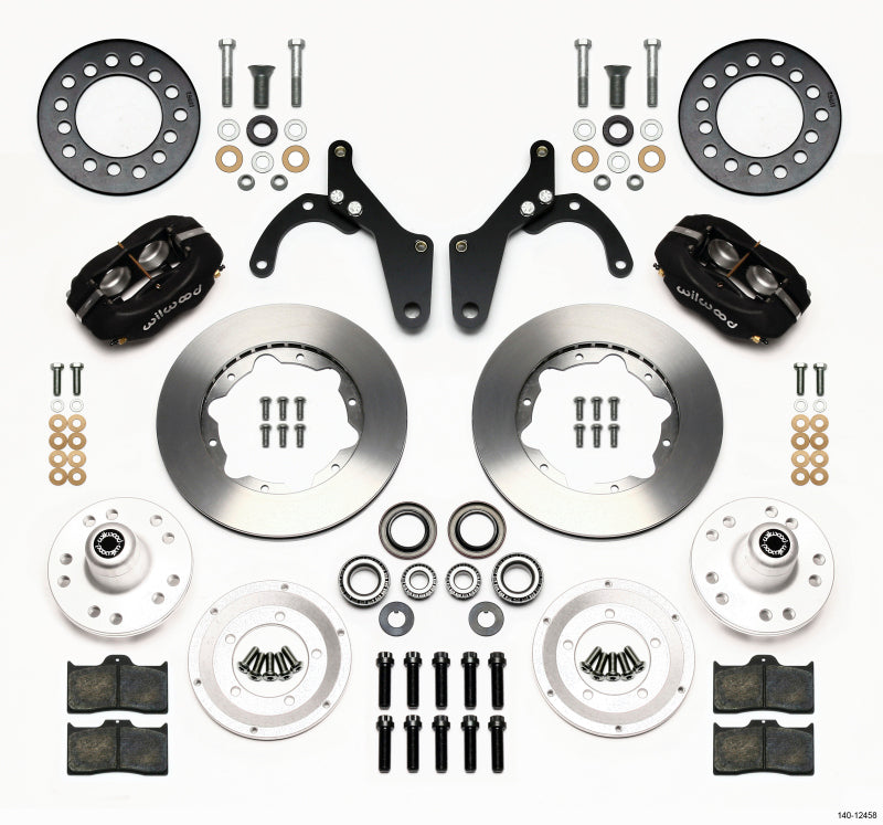 Wilwood Forged Dynalite Front Kit 11.00in 59-64 Chevy Impala / 63-64 Corvette - Mammoth Racing -
