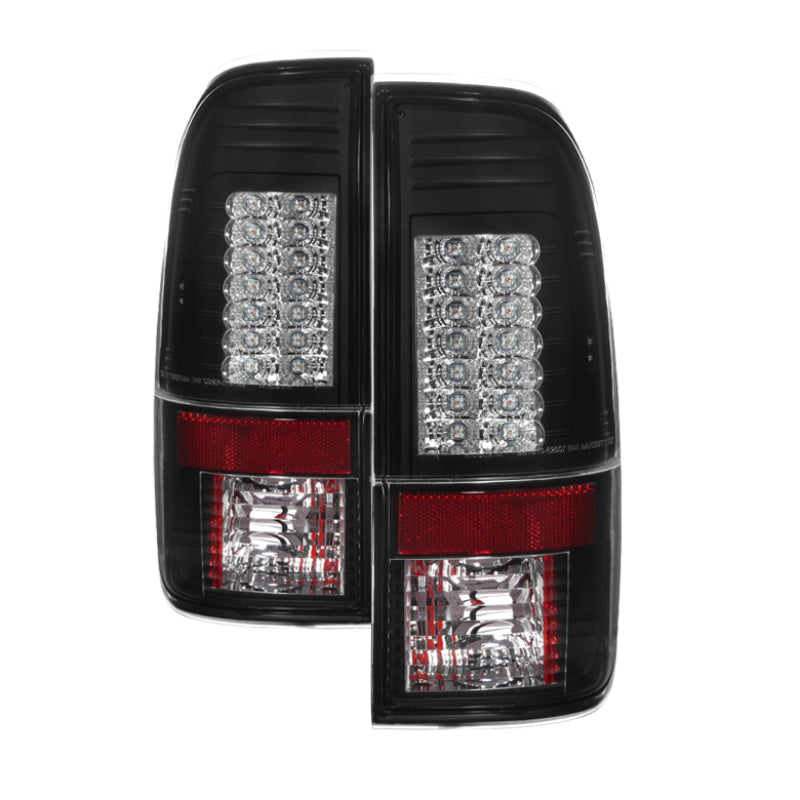 Spyder Ford F150 Styleside 97-03/F250 Version 2 LED Tail Lights Blk ALT-YD-FF15097-LED-G2-BK - Mammoth Racing -