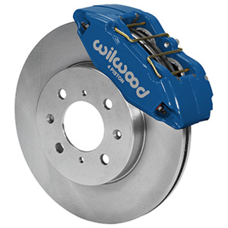 Wilwood Dpha Front Caliper & Rotor Kit Honda / Acura w/ 262mm OE Rotor - Competition Blue - Mammoth Racing -