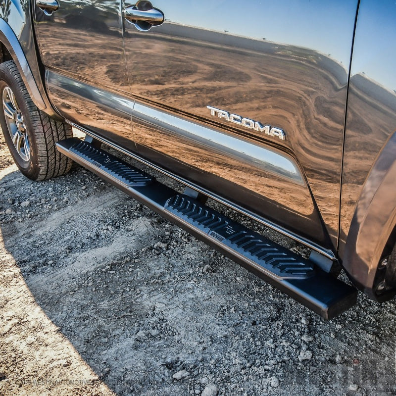 Westin 2005-2018 Toyota Tacoma Double Cab R5 Nerf Step Bars - Black - Mammoth Racing -