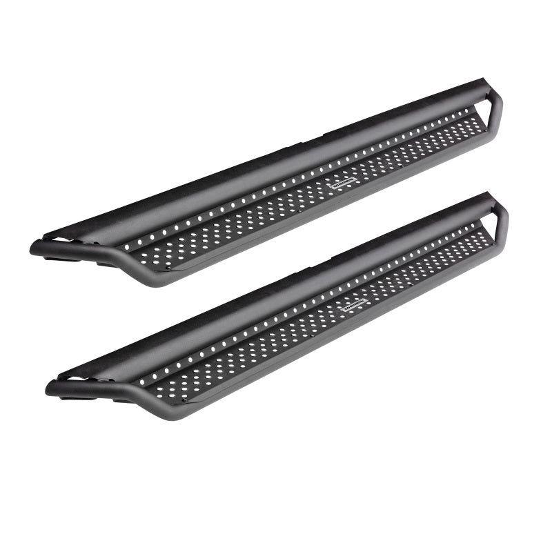 Go Rhino Dominator Extreme D1 Side Steps - Tex Black - 57 in. - Mammoth Racing -