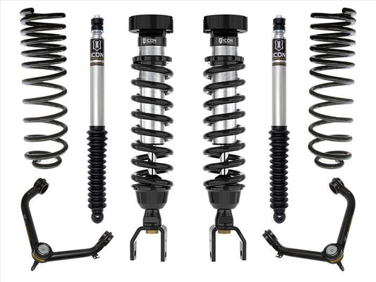 Icon 2019+ Ram 1500 2-3in. Stage 2 Suspension System w/ Tubular Upper Control Arms - Mammoth Racing -