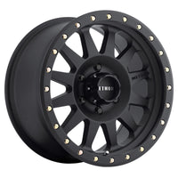 Method Mr304 Double Standard 15x8 -24mm Offset 6x5.5 108mm CB Matte Black Wheel - Mammoth Racing -