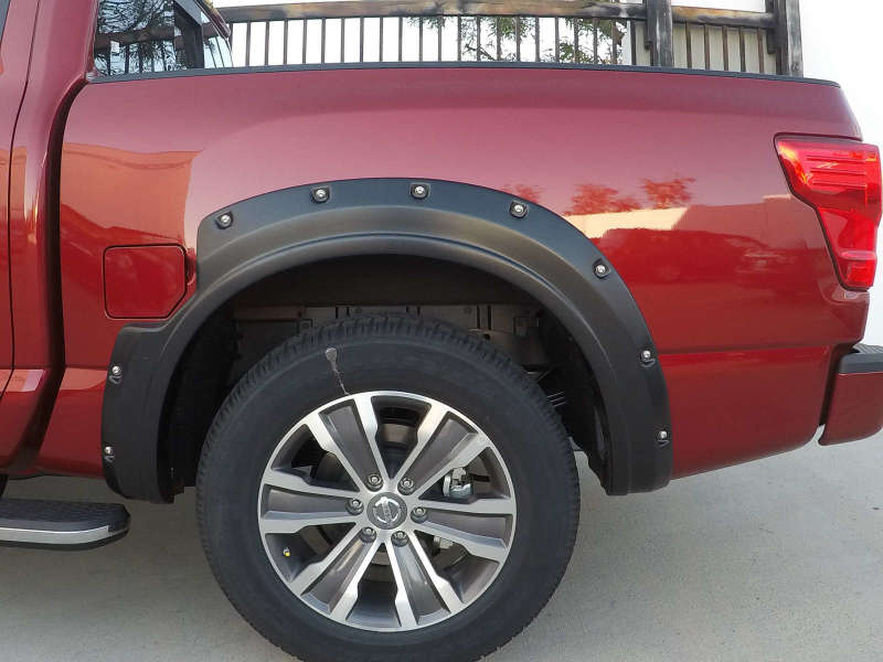 EGR 2017 Nissan Titan Bolt-On Look Fender Flares - Set - Mammoth Racing -