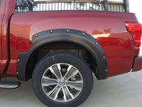 EGR 2017 Nissan Titan Bolt-On Look Fender Flares - Set - Mammoth Racing -