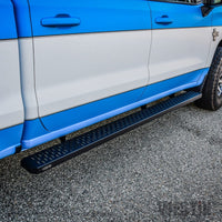 Westin Grate Steps Running Boards 90 in - Textured Black - Mammoth Racing -