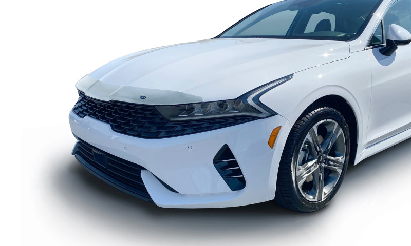 AVS 21-22 Kia K5 Aeroskin Low Profile Hood Shield - Chrome - Mammoth Racing -