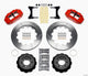 Wilwood Narrow Superlite 6R Front Hat Kit 14.00in Red 93-96 Mazda RX7 - Mammoth Racing -