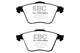 EBC 07-13 Mazda 3 2.3 Turbo Redstuff Front Brake Pads - My Store