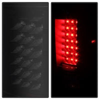 Xtune Chevy Silverado 07-13 LED Tail Lights Black Smoke ALT-JH-CS07-LED-BKSM - Mammoth Racing -