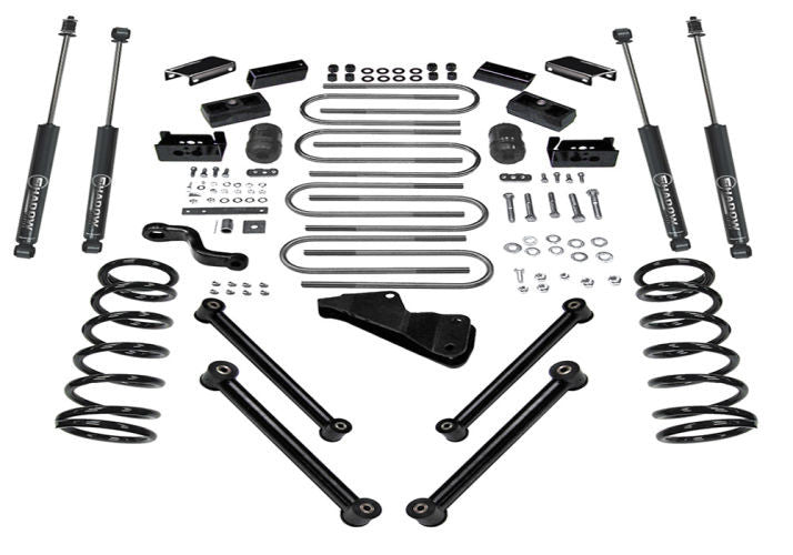 Superlift 07-08 Dodge Ram 2500/3500 4WD 6in Lift Kit w/ Superlift Shocks - Mammoth Racing -