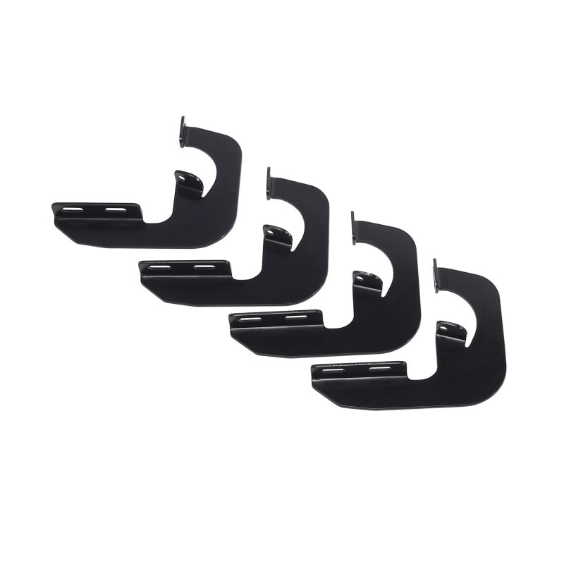 Westin 2007-2013 GMC Silverado/Sierra 1500 Reg Cab Running Board Mount Kit - Black - Mammoth Racing -