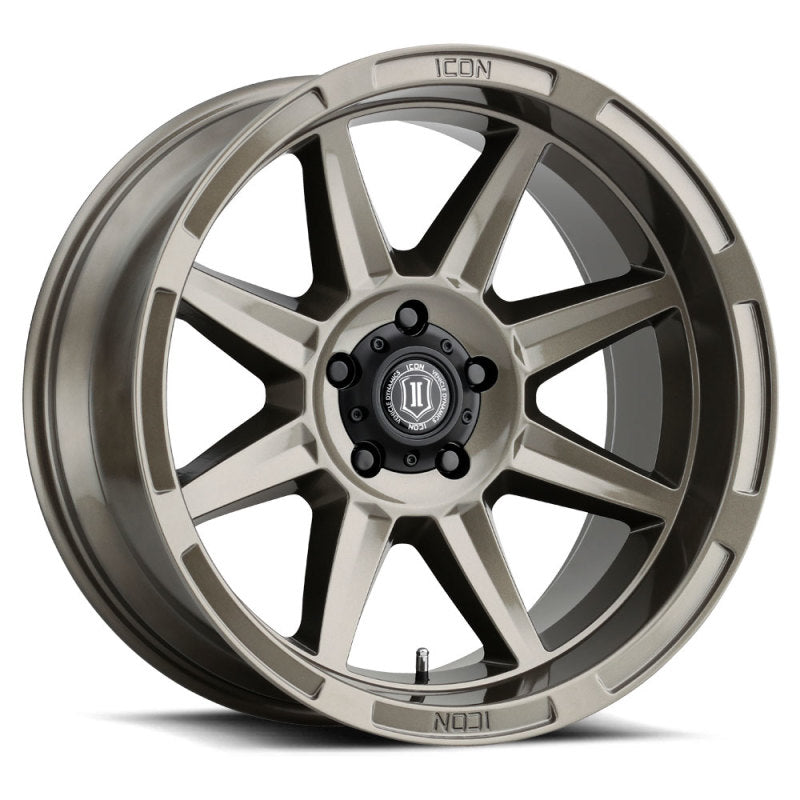 Icon Bandit 20x10 5x5 -24mm Offset 4.5in BS Gloss Bronze Wheel - Mammoth Racing -