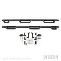 Westin 99-16 Ford F-250/350/450/550 CC (6.75ft Bed) HDX Drop Whl to Whl Nerf Step Bars - Text Blk - Mammoth Racing -