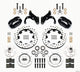 Wilwood Forged Dynalite Front Kit 12.19in Drilled 69-70 Impala Drum/Disc 69-82 Vette - Mammoth Racing -
