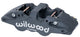 Wilwood Caliper-Aero4-L/H - Black Anodize 1.88/1.62in Pistons 1.25in Disc - Mammoth Racing -
