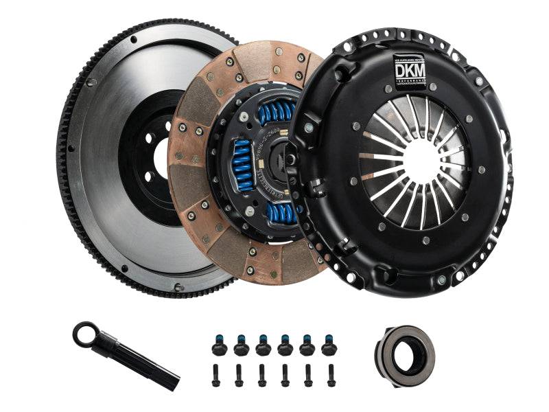 DKM Clutch BMW E34/E36/E39/E46/Z3 (6 Cyl) Ceramic Twin Disc MR Clutch w/Flywheel (650 ft/lbs Torque) - Mammoth Racing -