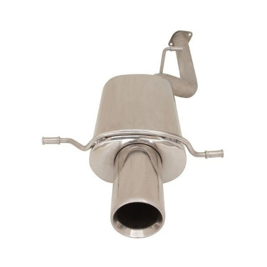 Turbo XS 04-08 Forester XT Axle Back 4in Polished Stainless Tip Muffler - Mammoth Racing -