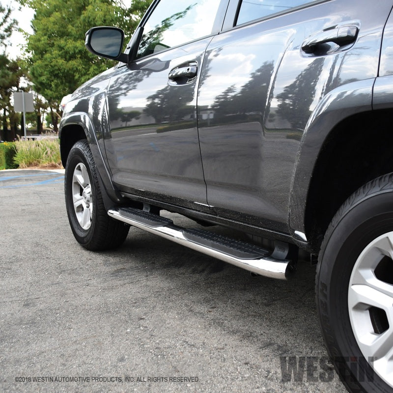 Westin 2014-2017 Toyota 4Runner SR5 PRO TRAXX 4 Oval Nerf Step Bars - SS - Mammoth Racing -